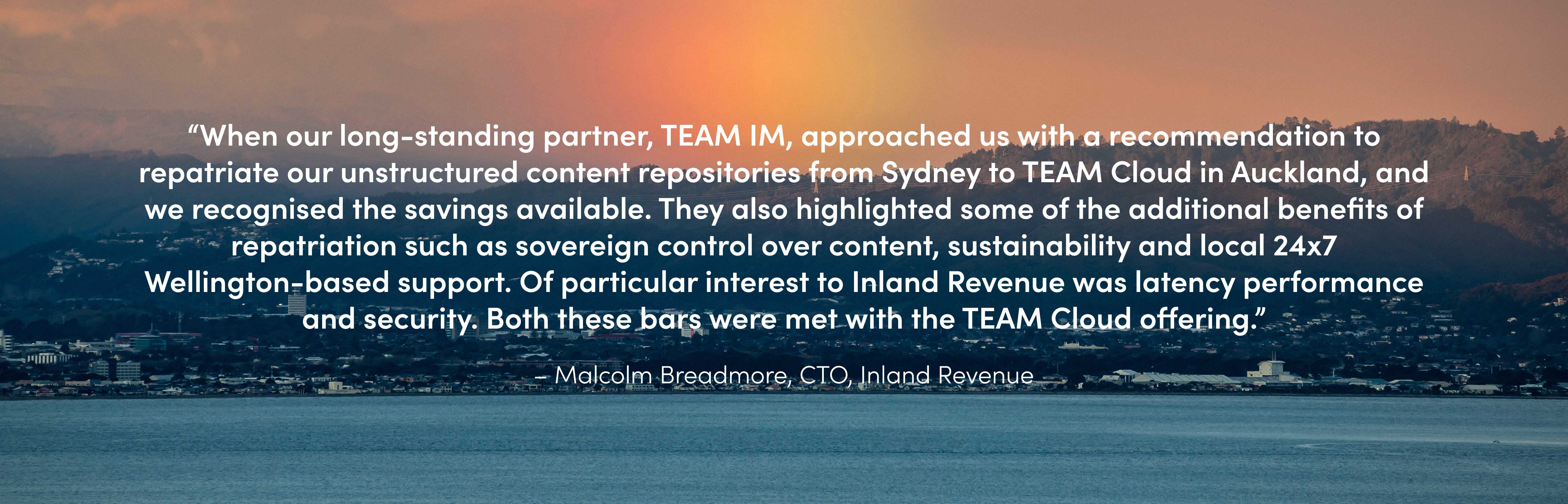 Inland Revenue Case Study